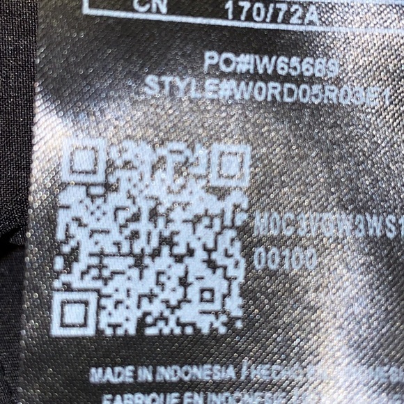 Guess Maleka Mini Croc-Embossed Faux-Leather Skirt. Size Large. Lined. Black - Picture 10 of 16